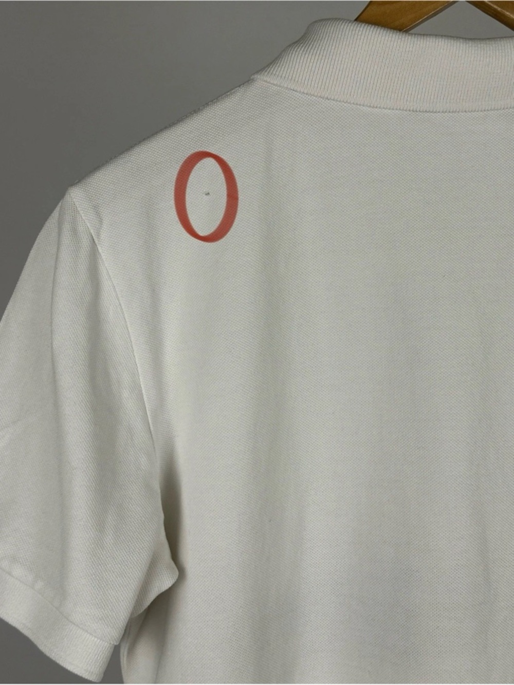 Givenchy White Upside Down Logo Embroidered Polo Shirt Slim Fit XL - Picture 7 of 7